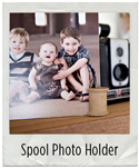spool-photo-holder
