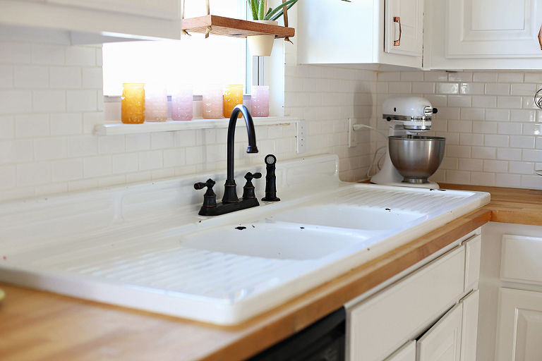 my new sink {an old cast iron} »