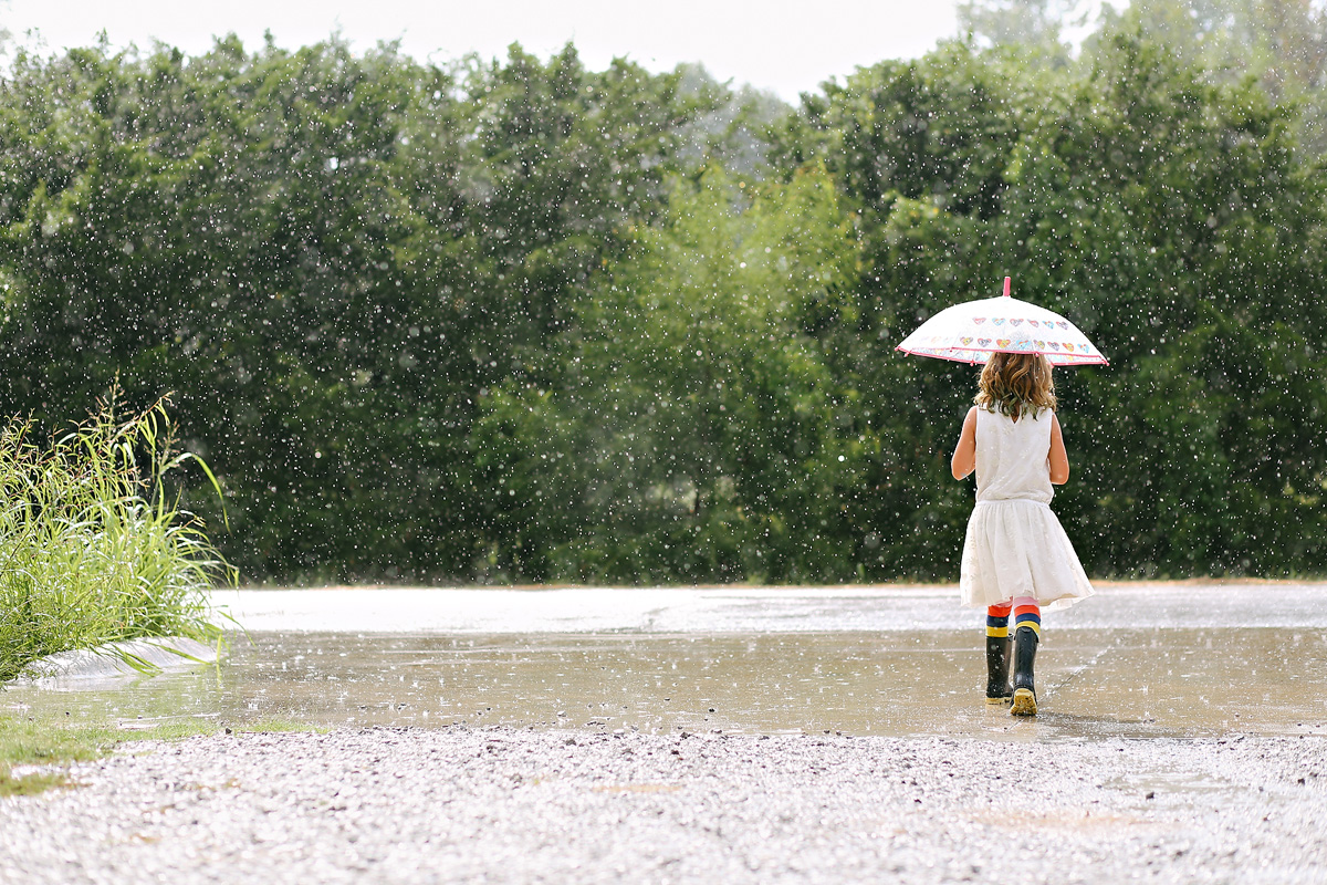 catching falling rain {SnapShop} - Ashley Ann Campbell